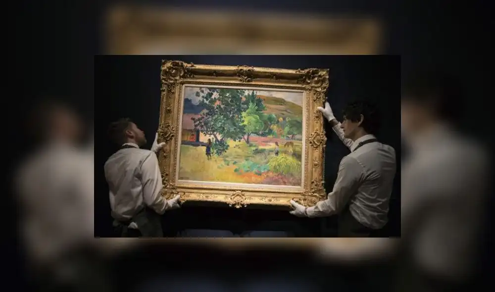 Venden paisaje de Gauguin por 23,8 millones de euros Venden paisaje de Gauguin por 23,8 millones de euros