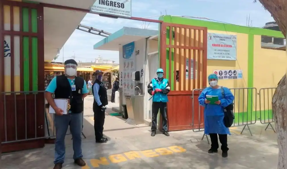 Lambayeque Chiclayo Pimentel mercado cierre