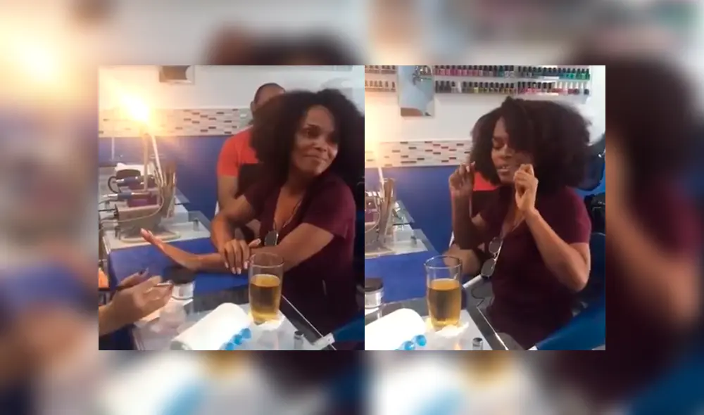 Facebook viral: Mujer canta tema de Whitney Houston' en salón de belleza y deja a todos impactados
