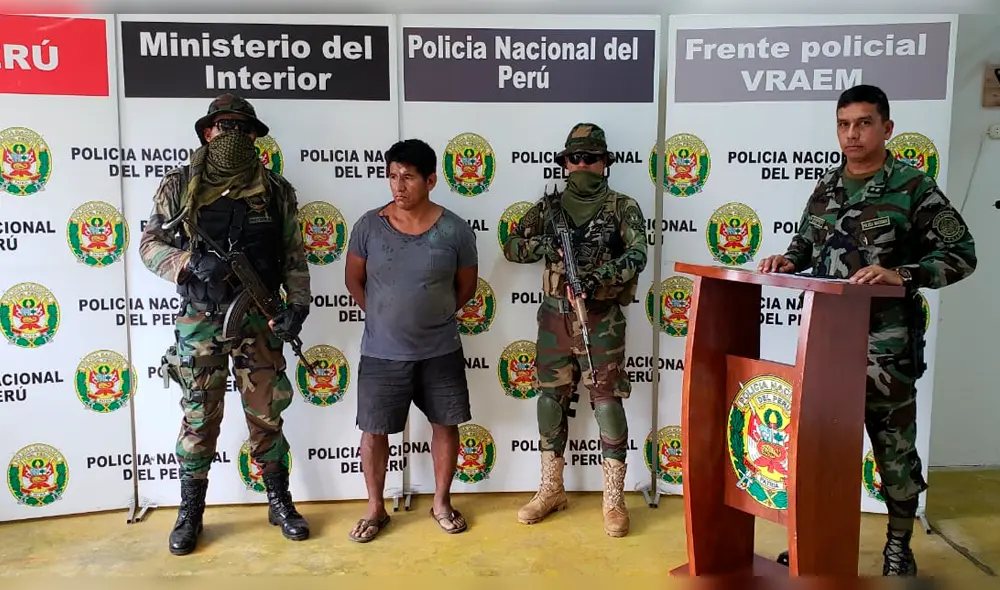 PNP captura en el VRAEM a poderoso narco peruano buscado por la DEA [FOTOS]