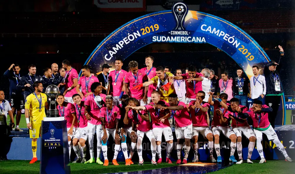 Independiente del Valle se coronó campeón de la Copa Sudamericana por primera vez en su historia. | Foto: EFE Independiente del Valle se coronó campeón de la Copa Sudamericana por primera vez en su historia. | Foto: EFE