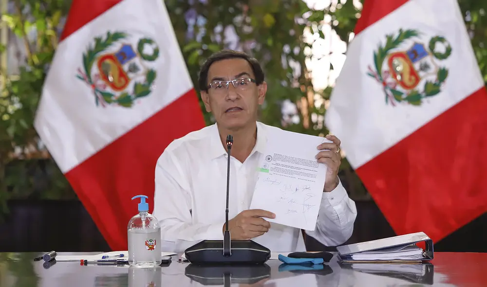 Martín Vizcarra. Foto: Presidencia