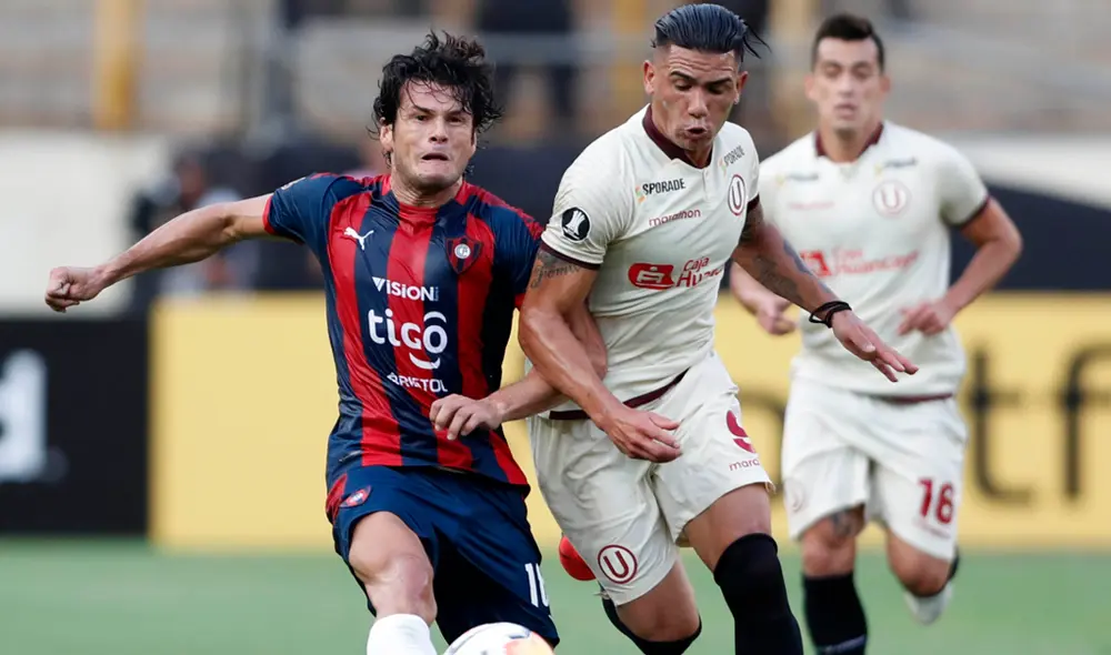 Universitario empató 1-1 con Cerro Porteño por la ida de la fase 2 de la Copa Libertadores 2020. | Foto: EFE