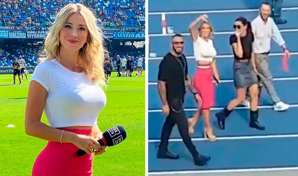 La reportera Diletta Leotta no se quedó de brazos cruzados y respondió a los ultras del Napoles. La reportera Diletta Leotta no se quedó de brazos cruzados y respondió a los ultras del Napoles.