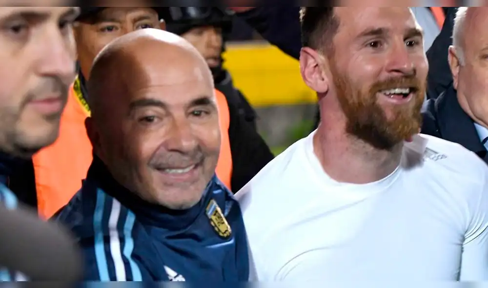 Jorge Sampaoli sorprende con sus palabras sobre Lionel Messi