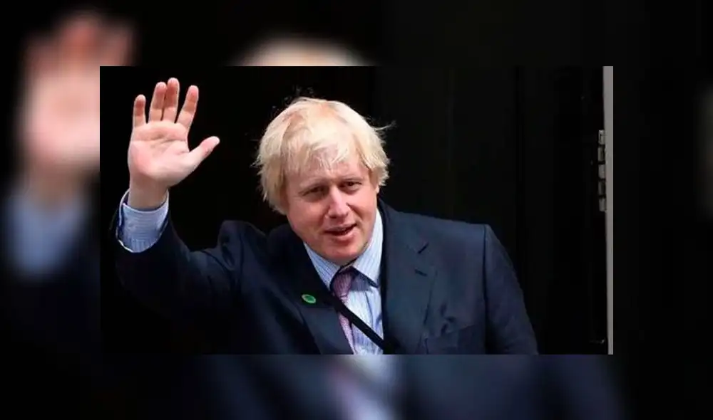 Primer ministro británico, Boris Johnson. Foto: AFP.
