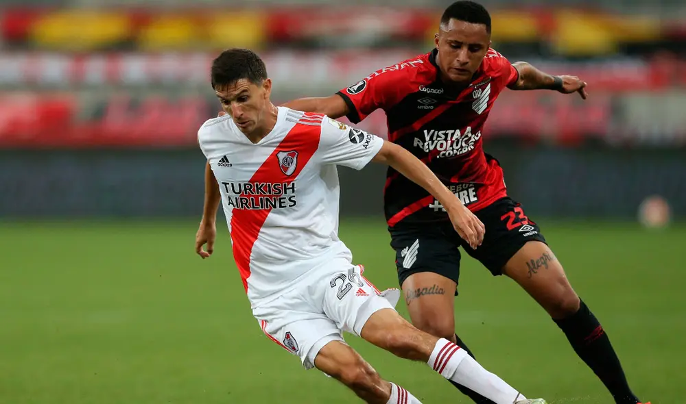 River Plate y Athetlico Paranaense juegan por la ida de los octavos de final de la Copa Libertadores 2020. Foto: EFE River Plate y Athetlico Paranaense juegan por la ida de los octavos de final de la Copa Libertadores 2020. Foto: EFE