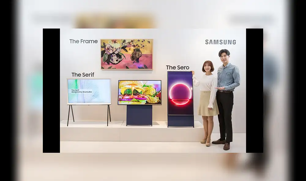 Samsung lanza The Sero TV, el primer televisor que gira a modo vertical [VIDEO]