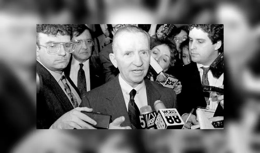Perot fue diagnosticado con leucemia. Foto: Tim Clary/AFP/Getty Images