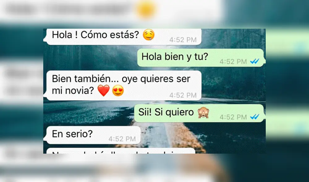 WhatsApp: Chico se declara a su 'crush', ella lo acepta y sucede algo inesperado [FOTOS]