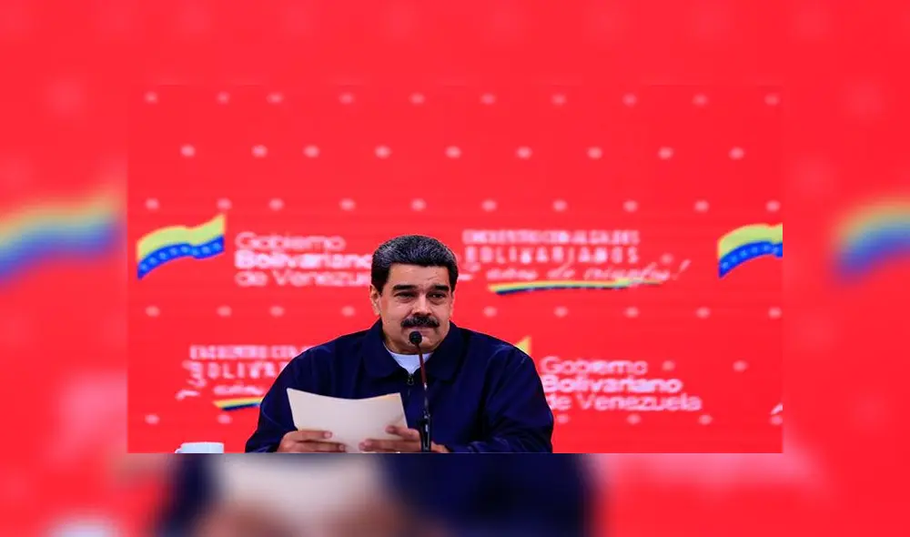 "A mí me da risa la guerra internacional", subrayó Nicolás Maduro. Foto: EFE