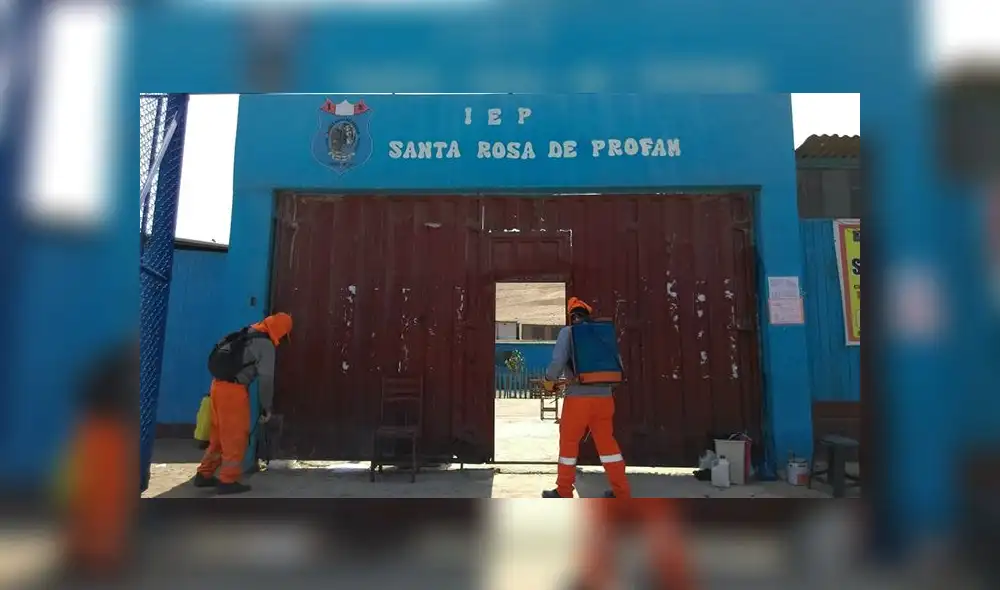 Santa Rosa: fumigan colegios ante el inicio del año escolar