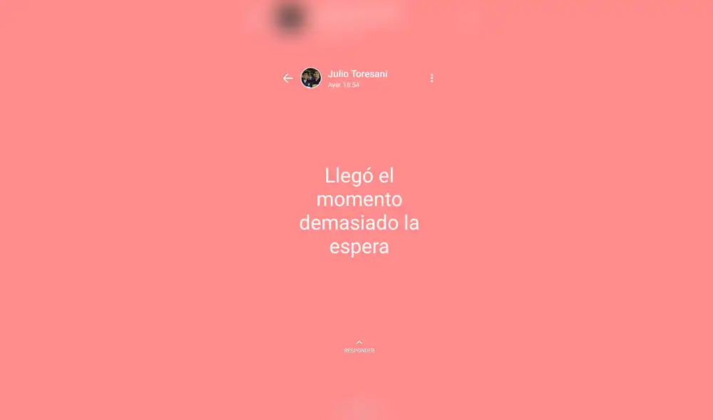 Se filtran los últimos mensajes de Whatsapp de Julio César Toresani antes de morir [FOTOS]