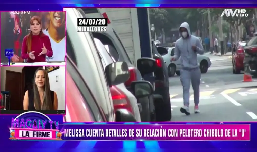 “Él no es una persona ajena en mi vida, tenemos muchos amigos en común. Conozco a su familia, no hay nada que ocultar”, indicó. (Foto: Captura ATV)