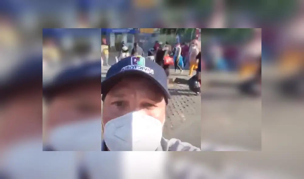 George Forsyth enfurece con población. Foto: Captura