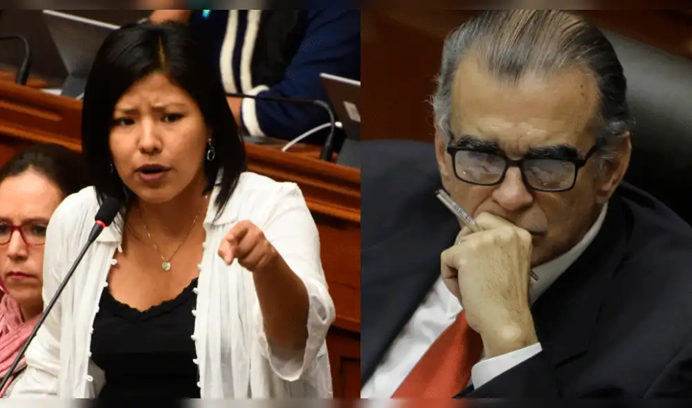 La congresista Indira Huilca le envió un mensaje a Pedro Olaechea. Foto: La República