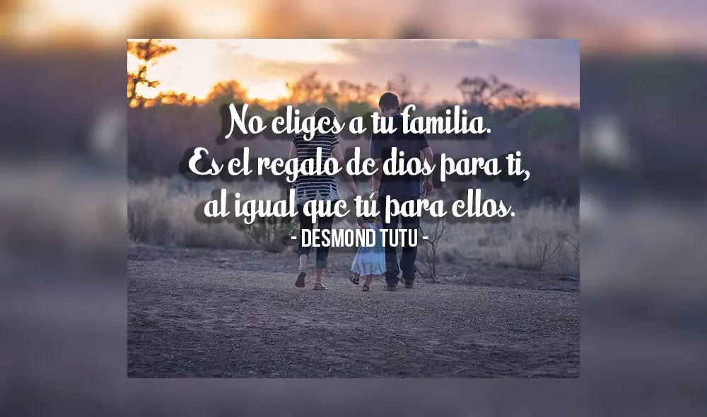 Frases para compartir por el Día de la Familia. (Foto: Pinterest) Frases para compartir por el Día de la Familia. (Foto: Pinterest)