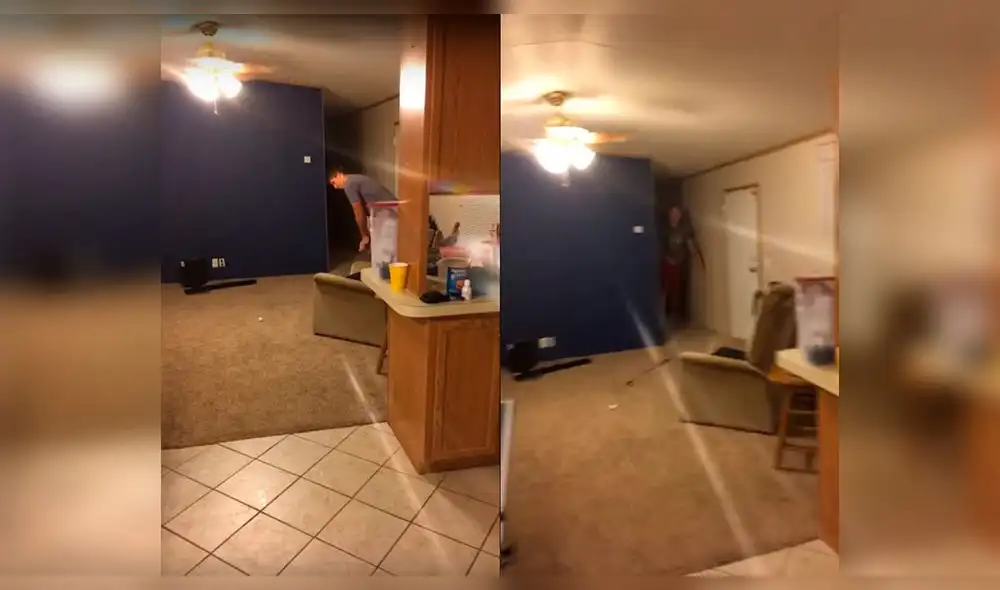 YouTube: juega al golf en casa y realiza un impresionante tiro que asombra a miles [VIDEO]