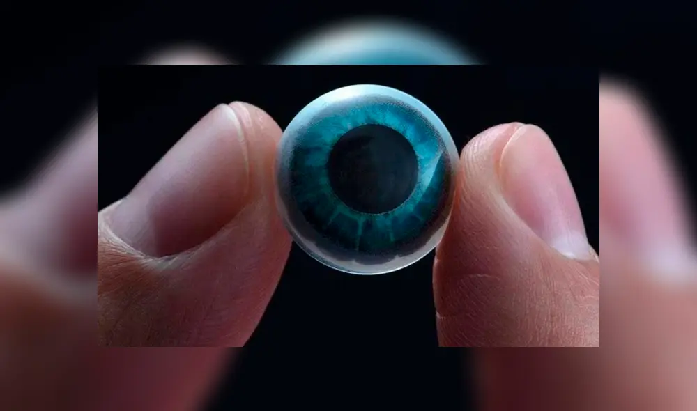 Lente de contacto de Mojo Vision.