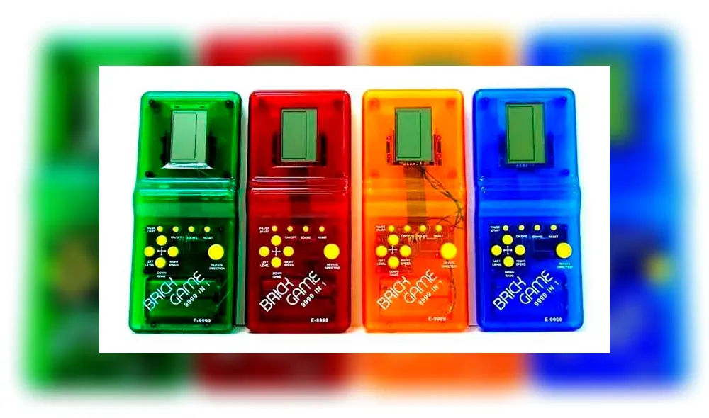 La Brick Games era muy barata y venía en muchos colores. Foto: wiwi.com La Brick Games era muy barata y venía en muchos colores. Foto: wiwi.com