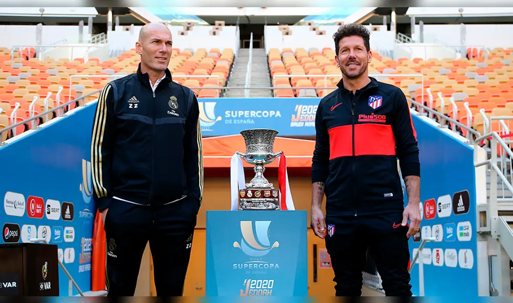 Real Madrid vs. Atletico Madrid EN VIVO por la final de la Supercopa de España.