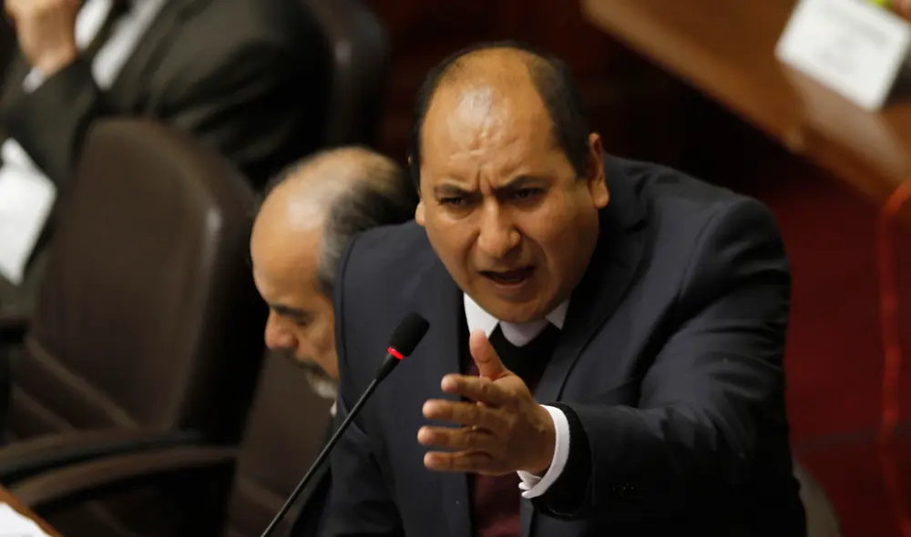 Richard Arce es el vocero alterno de Nuevo Perú. Foto: La República. Richard Arce es el vocero alterno de Nuevo Perú. Foto: La República.