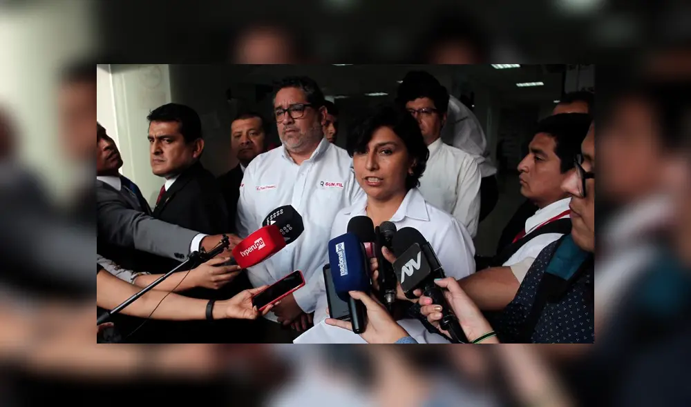 Ministra de Trabajo y jefe de la Sunafil se pronunciaron sobre informe que emitirán sobre caso McDonald's. Foto: Aldair Mejia / GLR