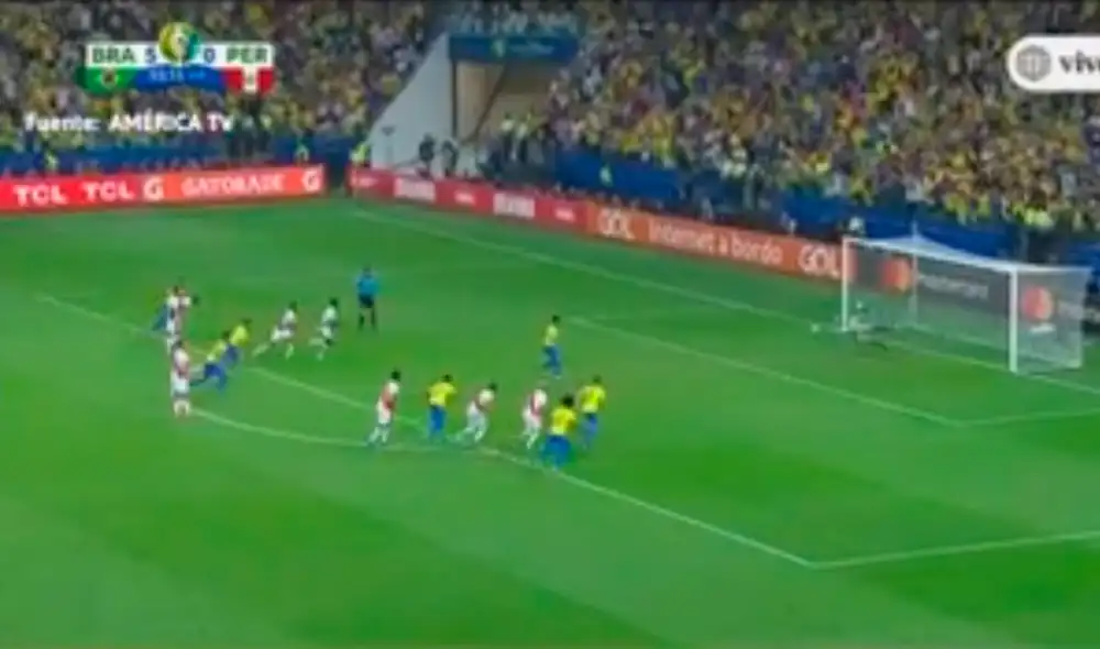 Penal atajado por Gallese. Perú vs. Venezuela Penal atajado por Gallese. Perú vs. Venezuela