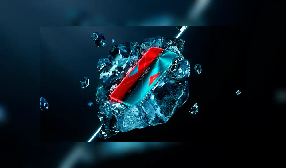 Así luce el nuevo Nubia Red Magic 5S. | Foto: Red Magic. Así luce el nuevo Nubia Red Magic 5S. | Foto: Red Magic.