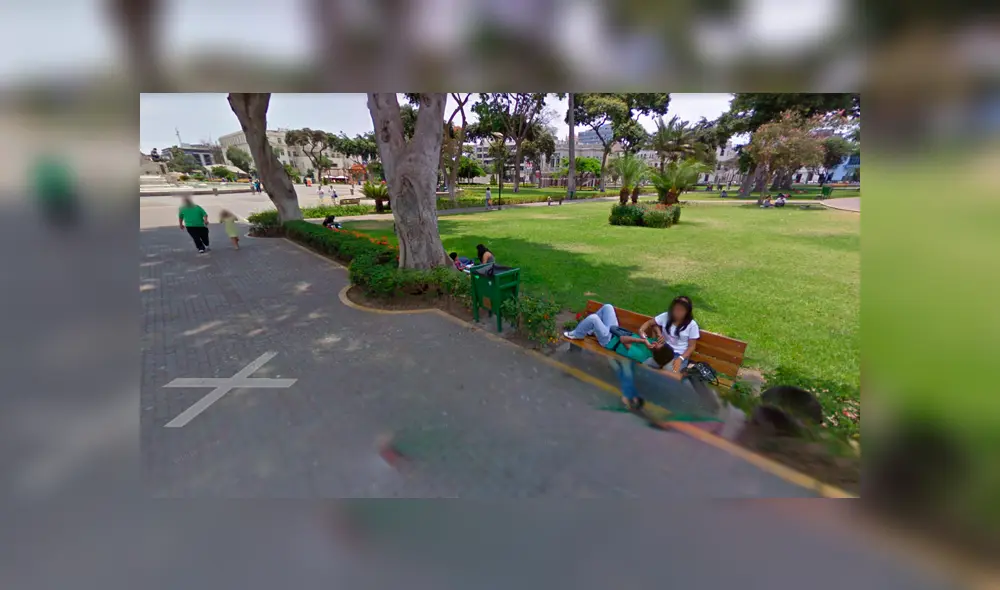Google Maps: visita parque limeño y descubre romántica escena de pareja peruana [FOTOS]