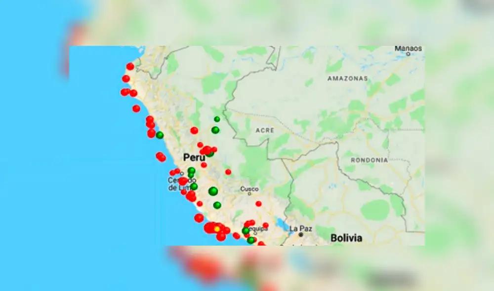 Sismos en Perú: cerca de 100 sismos se han registrado durante el 2018