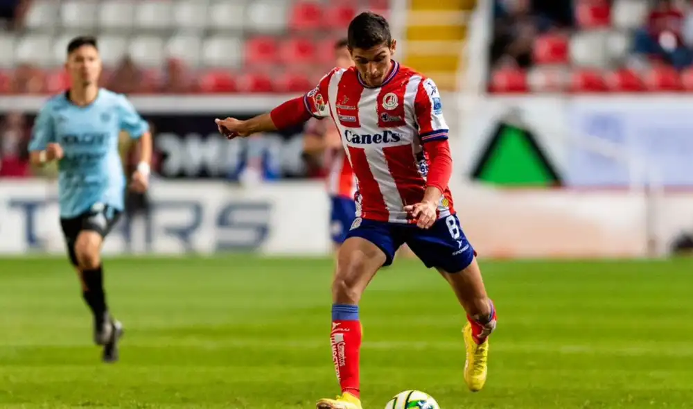 Necaxa no logró hacer respetar la localiá, aunque estuvo cerca de igualar el encuentro. Foto: Atlético San Luis Necaxa no logró hacer respetar la localiá, aunque estuvo cerca de igualar el encuentro. Foto: Atlético San Luis