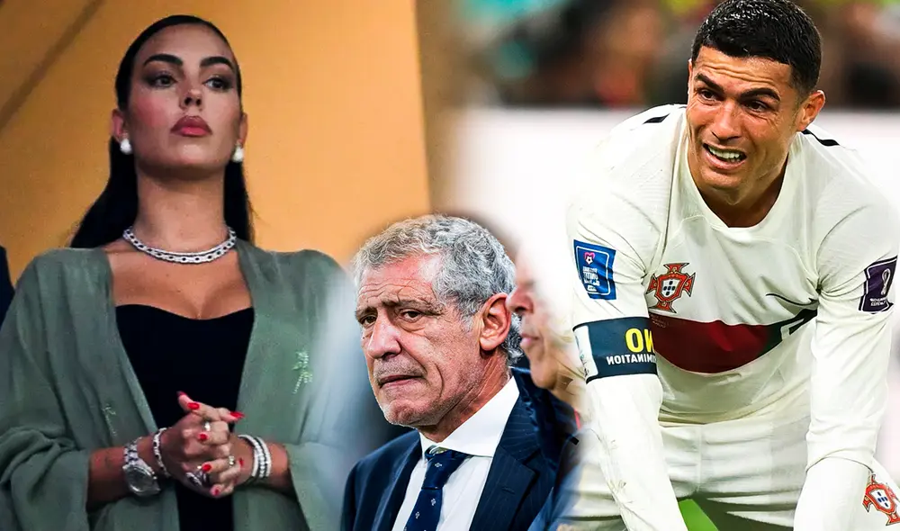 Georgina Rodríguez presenció la dura derrota de Portugal a manos de Marruecos. Foto: EFE/Olé/AFP Georgina Rodríguez presenció la dura derrota de Portugal a manos de Marruecos. Foto: EFE/Olé/AFP