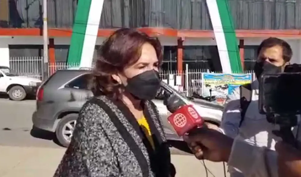 Titular del Legislativo brindo estas declaraciones en Tarata (Tacna). Foto: Captura video) Titular del Legislativo brindo estas declaraciones en Tarata (Tacna). Foto: Captura video)