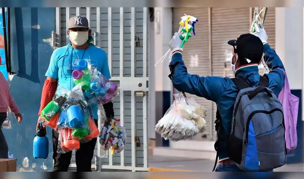 Ambulantes se han reinventado para tener trabajo en estos días.