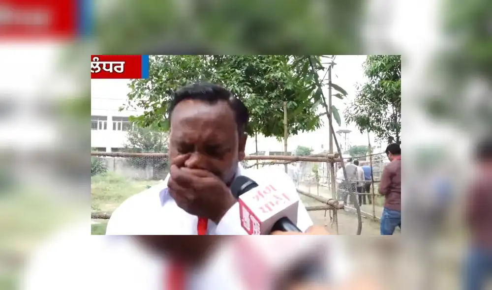 Candidato llora en vivo tras enterarse que solo recibió cinco votos de su familia [VIDEO]