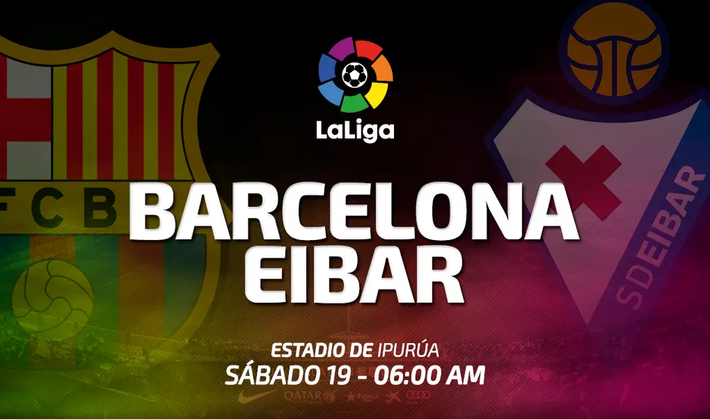 Barcelona vs Eibar EN VIVO HOY vía DirecTV Sports, SKY y Movistar por la jornada 9 de la Liga Santander. Barcelona vs Eibar EN VIVO HOY vía DirecTV Sports, SKY y Movistar por la jornada 9 de la Liga Santander.