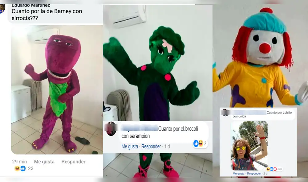 En Facebook, intentó vender disfraces feos y fue troleado por internautas [FOTOS]