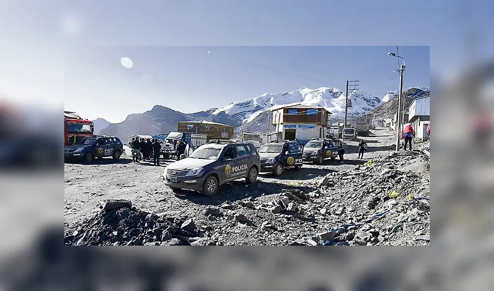 Centro minero La Rinconada.