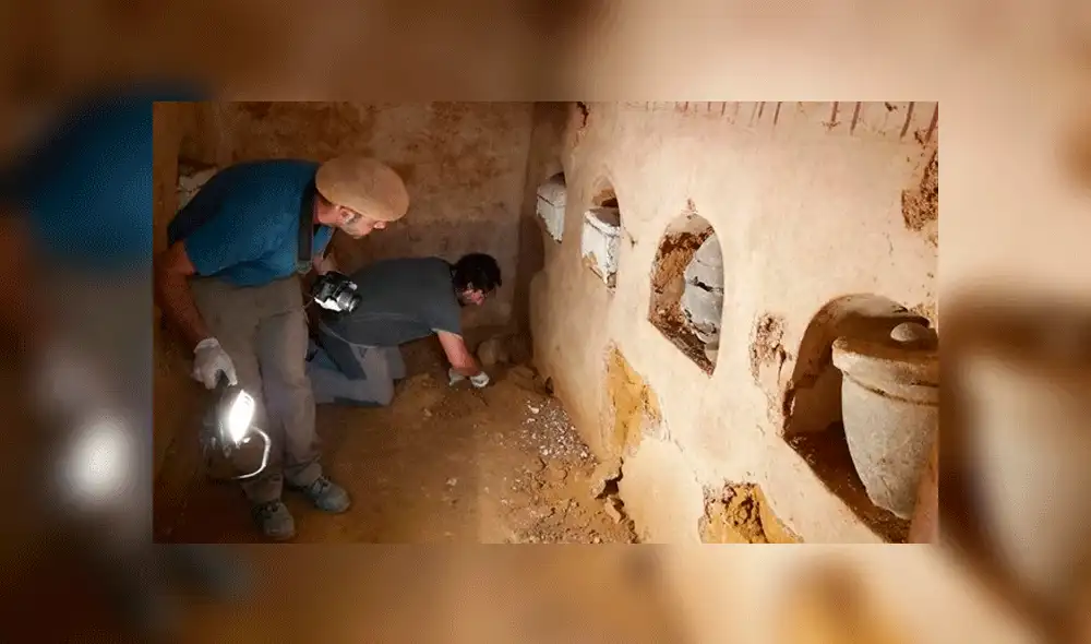 Descubren mausoleo de la época romana en vivienda de Sevilla, España. Foto: Ayuntamiento de Carmona