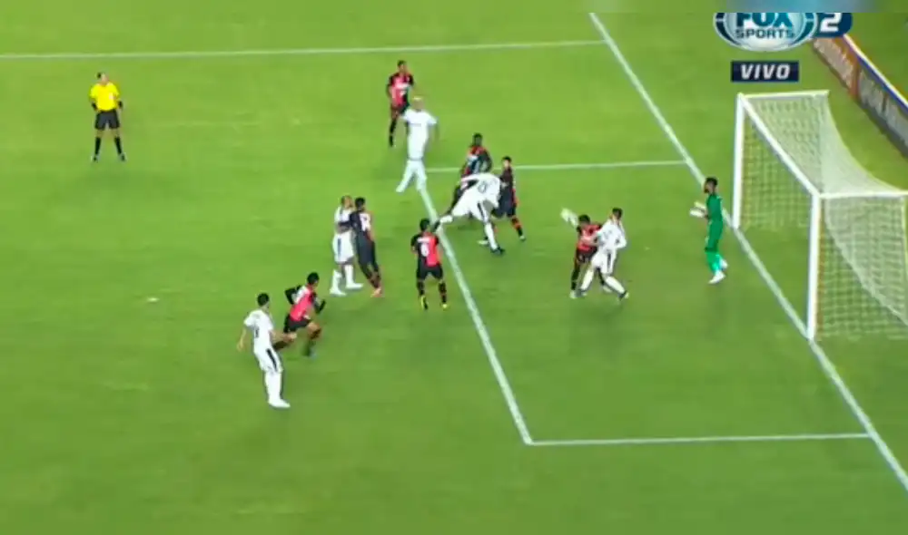 Melgar vs Palmeiras: Gustavo Gómez cabeceó libre y anotó el primer gol [VIDEO]