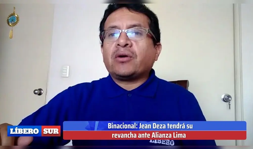 Jorge Jiménez en la conducción de Líbero Sur.