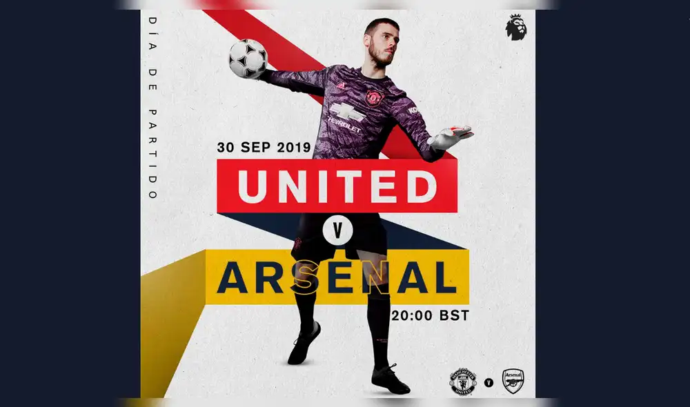 Manchester United vs Arsenal se enfrentan por la fecha 7 de la Premier League. Manchester United vs Arsenal se enfrentan por la fecha 7 de la Premier League.