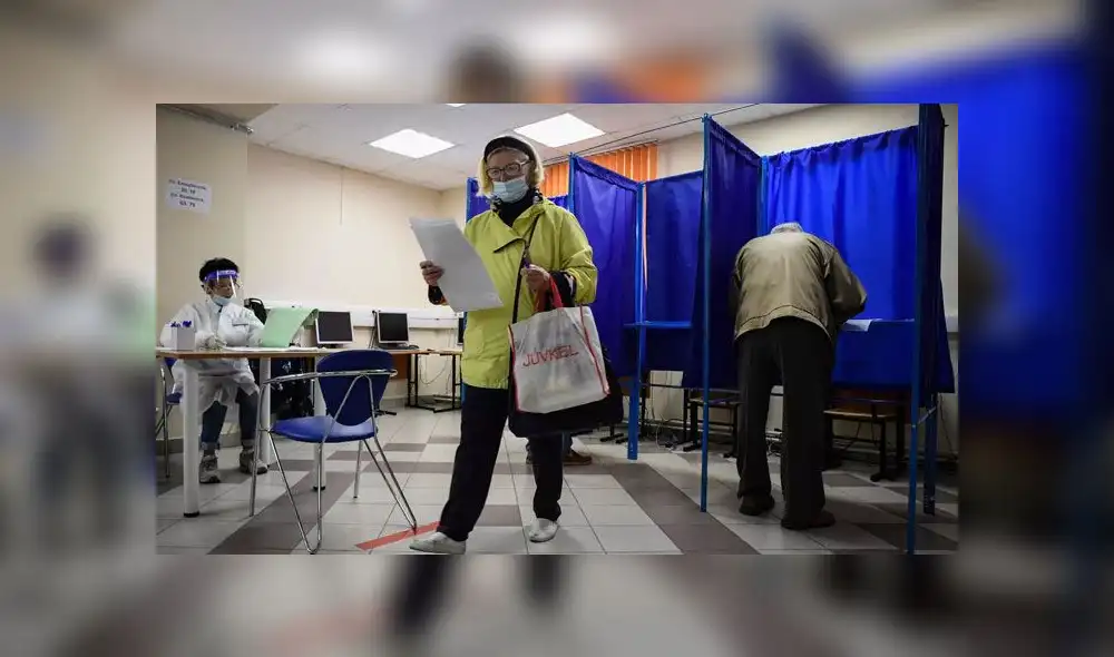 La jornada se da en medio de una polémica por el envenenamiento de Alexei Navalni. Foto: AFP La jornada se da en medio de una polémica por el envenenamiento de Alexei Navalni. Foto: AFP