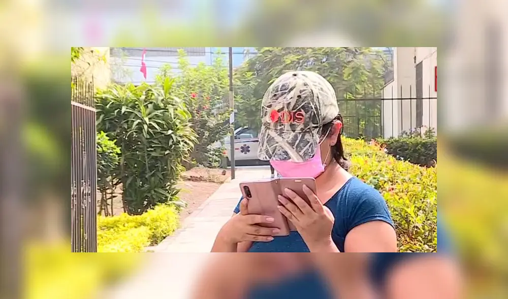 Mujer cree que delincuente obtuvo sus datos tras interceptar el aplicativo. (Foto: Captura de video / Latina Noticias) Mujer cree que delincuente obtuvo sus datos tras interceptar el aplicativo. (Foto: Captura de video / Latina Noticias)