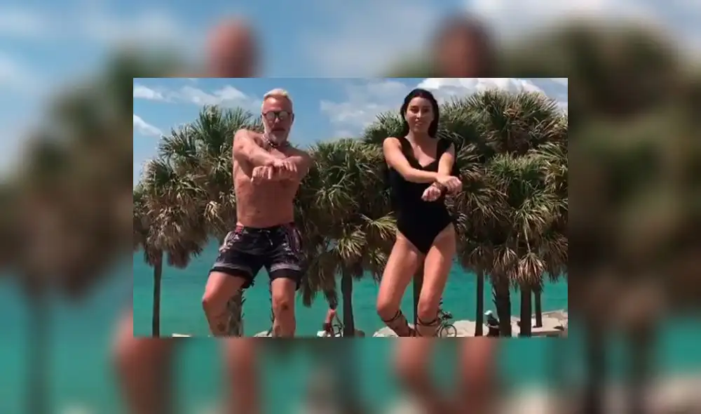 Instagram: Extravagante millonario Gianluca Vacchi y su novia bailan el hit mundial "Despacito"