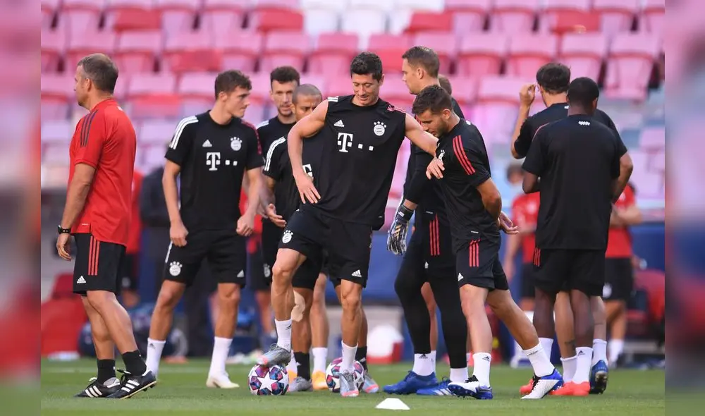 PSG vs Bayern Múnich por la final de la Champions League. Foto: AFP