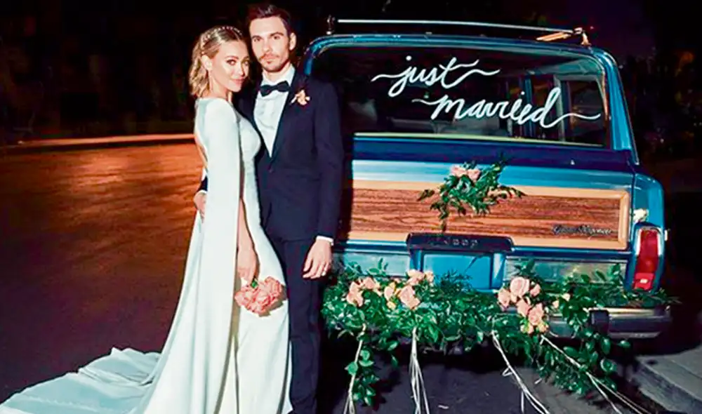 Esposos. La pareja ha tenido una relación intermitente desde el 2017.