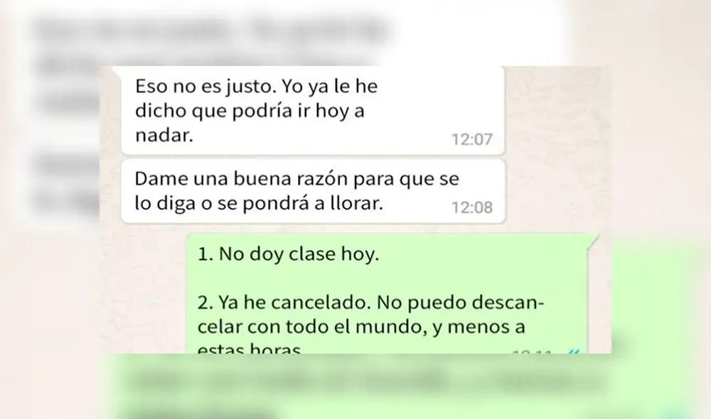 WhatsApp: mujer exige a maestra que enseñe gratis a su hijo y genera indignación por detalle [FOTOS] 