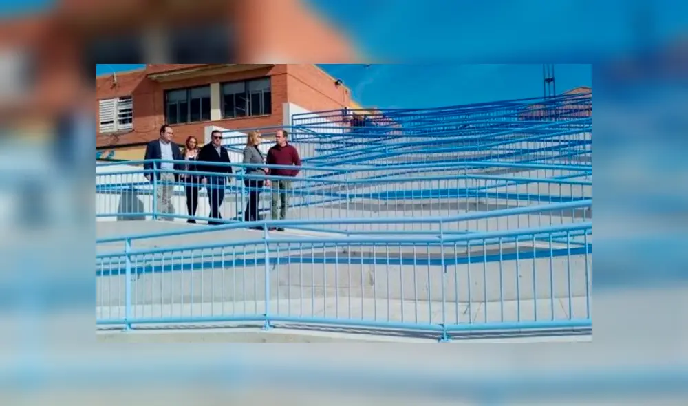 Insólita rampa para discapacitados se construye en colegio y usuarios publican divertidos memes [FOTOS]